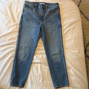 Madewell Women's Stovepipe Light Blur Jeans sz 29